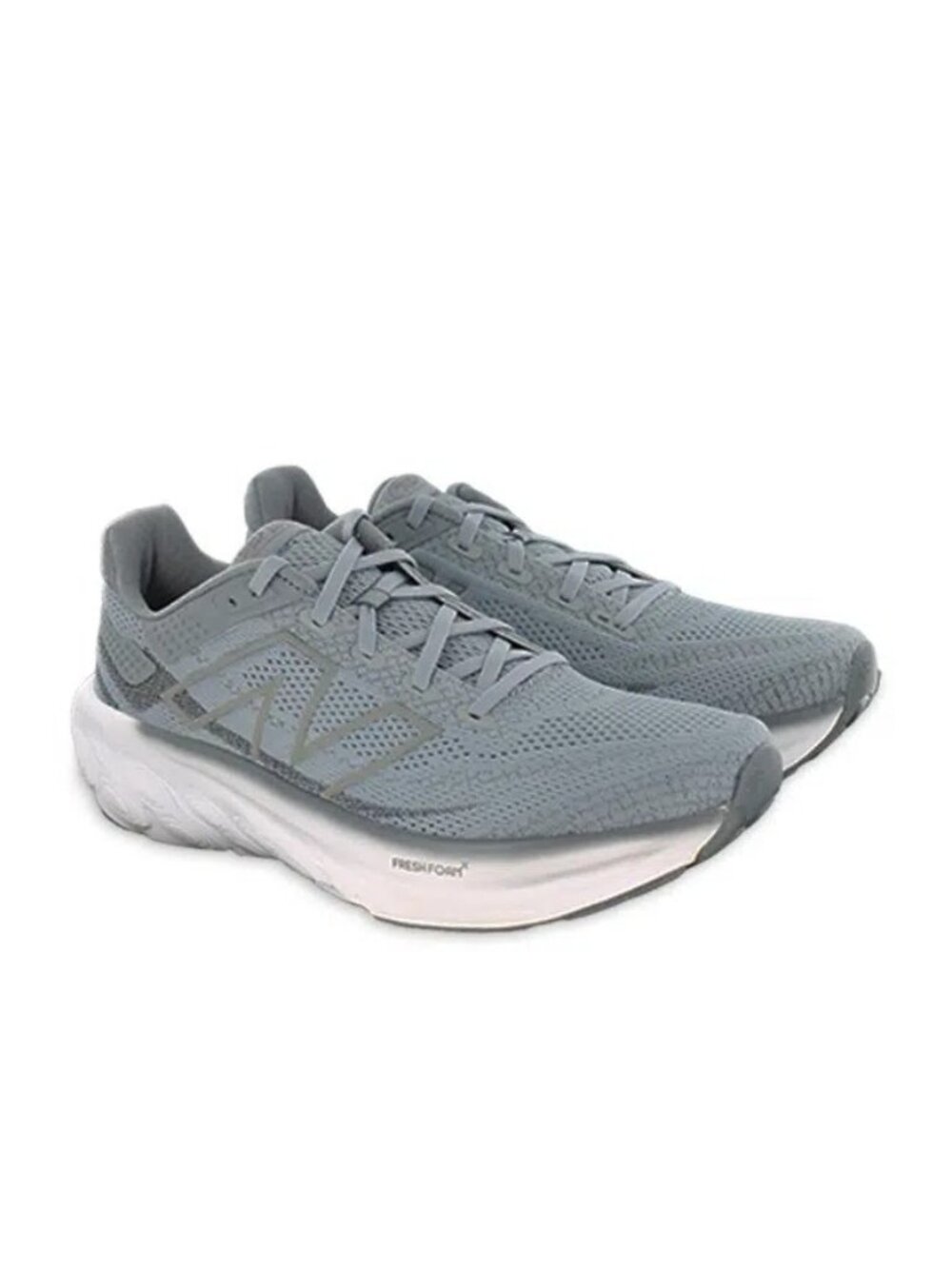 NEW BALANCE size 8.5 B Women’s fresh foam x w1080z13 running shoes in grey/ purp